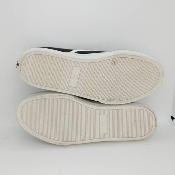 MIX NO. 6 Designer Women's Pre-owned Black/White Lace-up Sneakers - sz. 7 1/2M - Picture 5 of 6